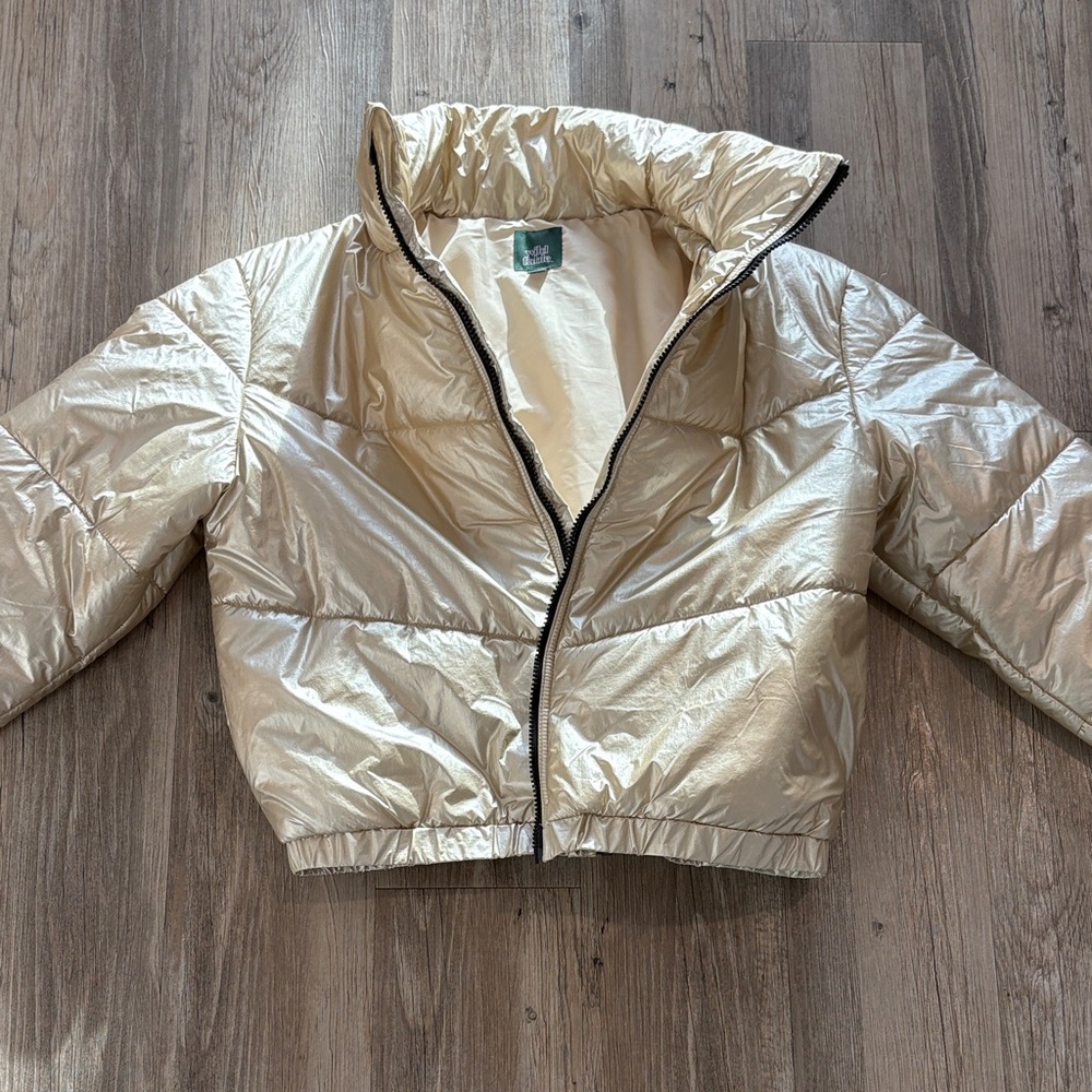 Shiny Puffer Jacket - image 9